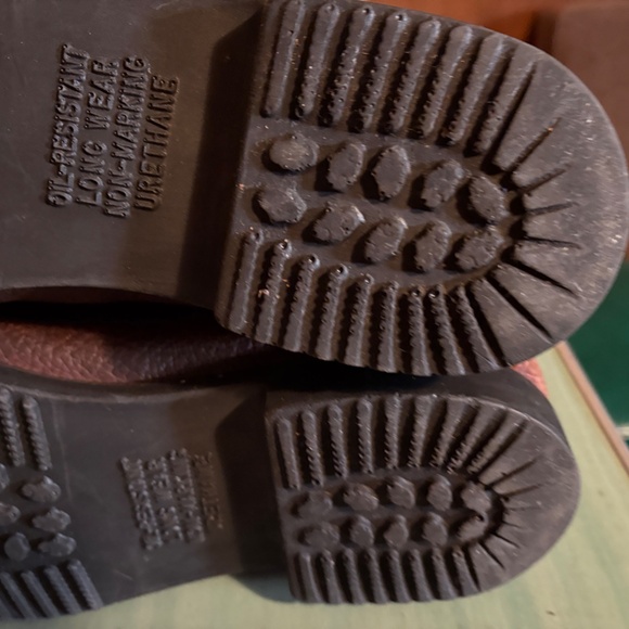 Vintage Mens Irish Setter 10" Insulated Soft Toe Leather Boots Size 12 D - Picture 9 of 12